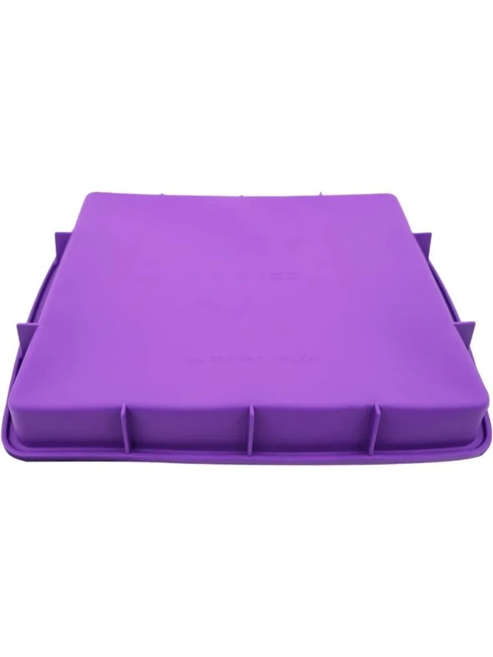 Purple Silicone Baking Pan Set - 11x9.5 Inch, Durable, Easy Cleanup, Oven